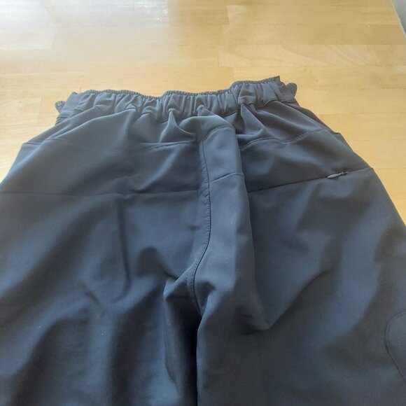 Men's Mountain Bike Shorts Breathable Loose Fit Black Multi Pockets Size Small - Picture 6 of 14